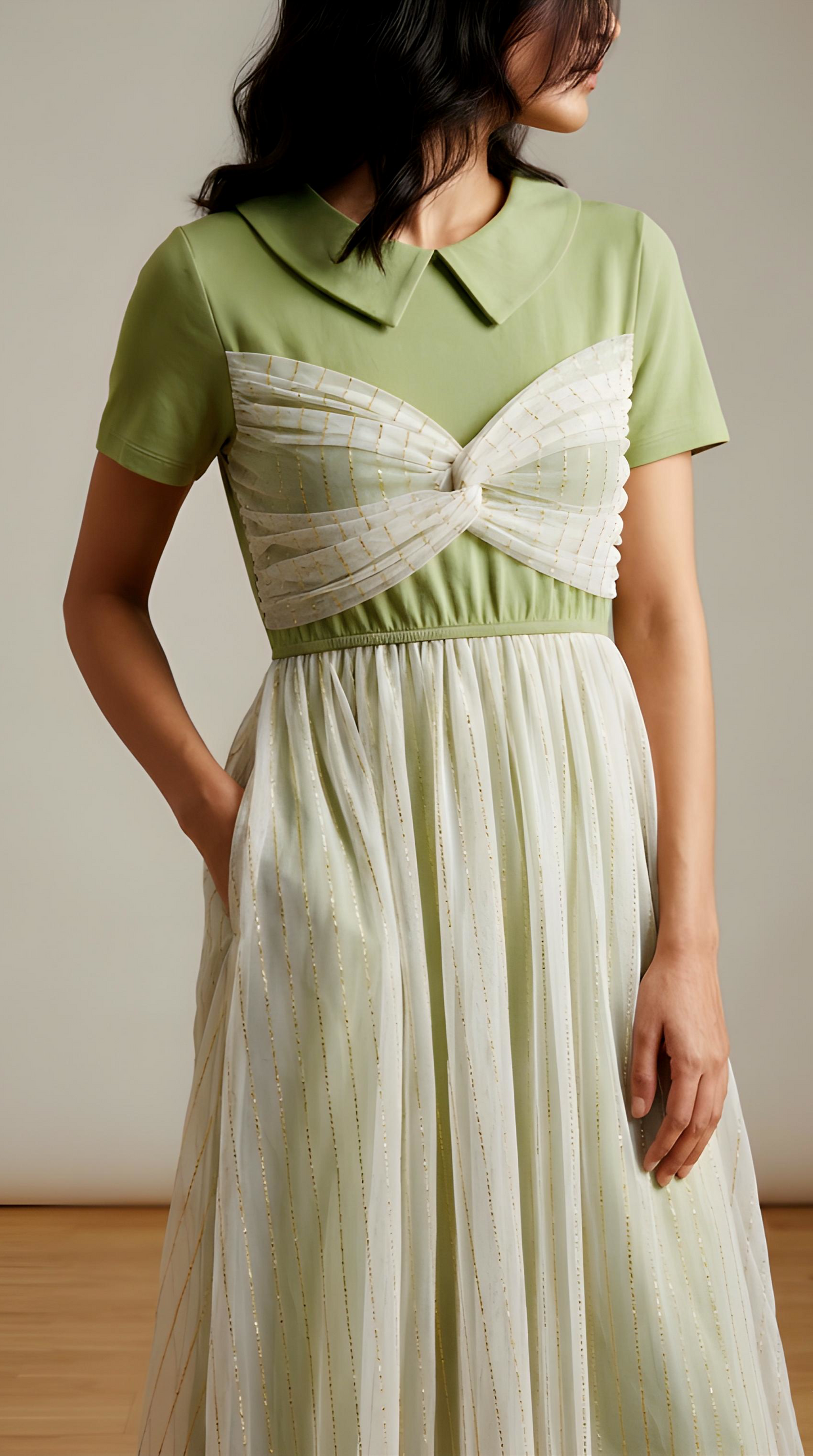 Aurelia Tulle Overlay Midaxi Dress